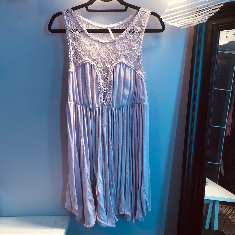 Free People Soft Lavender Dress